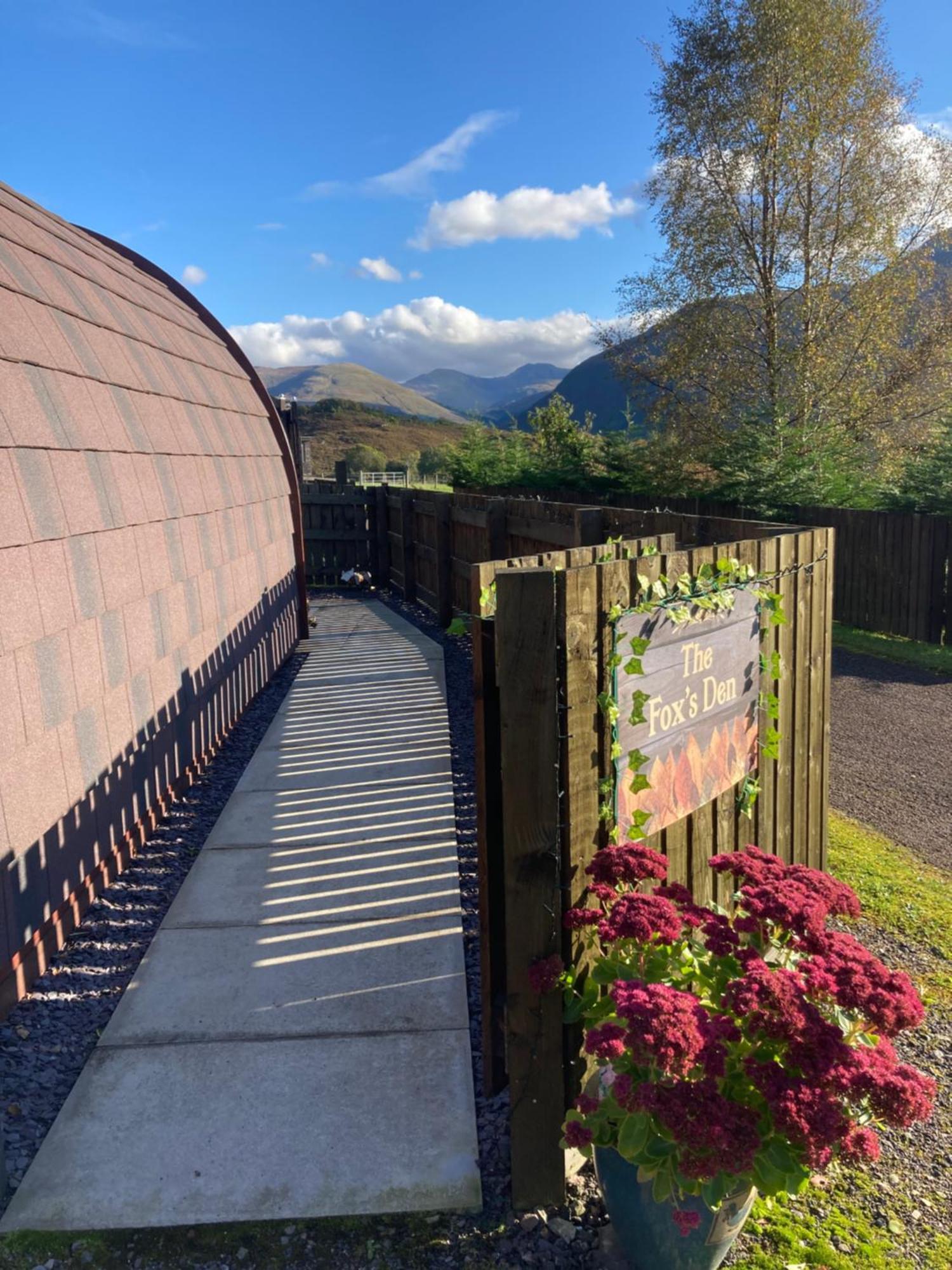 The Fox'S Den, Luxury Cosy Mini Lodge, Highlands North Ballachulish Eksteriør bilde
